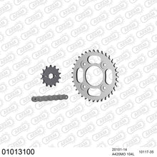 Lade das Bild in den Galerie-Viewer, AFAM Kettensatz 420, O-Ring, 1938kg, HONDA ANF 125 Innova 3,4,5,6,7,8,9,A,B 2003-2011