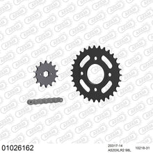 Lade das Bild in den Galerie-Viewer, AFAM Kettensatz 520, X-Ring, 3366kg, HONDA CM 250 C B,C,D,F 1982-1985