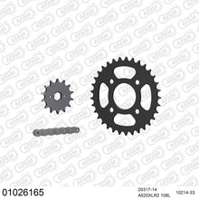 Lade das Bild in den Galerie-Viewer, AFAM Kettensatz 520, X-Ring, 3366kg, HONDA CMX 250 1988-1988