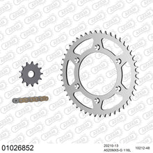 Lade das Bild in den Galerie-Viewer, AFAM Kettensatz 520, golden, 3814kg, HONDA CRF 250 R A 2010-2010