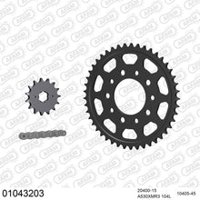 Lade das Bild in den Galerie-Viewer, AFAM Kettensatz 530, X-Ring, 4385kg, HONDA CBX 400 F,F2 1982-1983