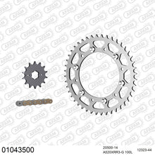 Lade das Bild in den Galerie-Viewer, AFAM Kettensatz 520, X-Ring, golden, 3498kg, HONDA XL 400 S 1981-1981