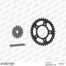Lade das Bild in den Galerie-Viewer, AFAM Kettensatz 525, X-Ring, 4385kg, HONDA CMX 450 C Rebel H,J 1987-1988