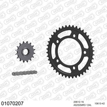 Lade das Bild in den Galerie-Viewer, AFAM Kettensatz 525, X-Ring, 4385kg, HONDA CBF 600 SA ABS 8,9,A,B,C,D 2008-2013