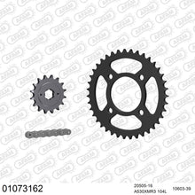 Lade das Bild in den Galerie-Viewer, AFAM Kettensatz 530, X-Ring, 4385kg, HONDA CB 650 C Custom A,B 1980-1981