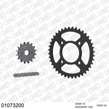Lade das Bild in den Galerie-Viewer, AFAM Kettensatz 530, X-Ring, 4385kg, HONDA CB 650 Z,A,B 1979-1981
