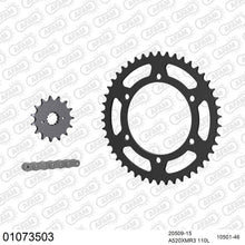 Lade das Bild in den Galerie-Viewer, AFAM Kettensatz 520, X-Ring, 4385kg, HONDA NX 650 Dominator T,V,W,X,Y,1,2 1996-2002