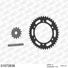 Lade das Bild in den Galerie-Viewer, AFAM Kettensatz 520, X-Ring, 4385kg, HONDA FMX 650 5,6,7,8 2005-2008