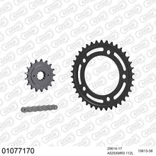 Lade das Bild in den Galerie-Viewer, AFAM Kettensatz 525, X-Ring, 4385kg, HONDA VT 750 S VT750RS A 2010-2010