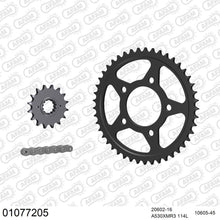 Lade das Bild in den Galerie-Viewer, AFAM Kettensatz 530, X-Ring, 4385kg, HONDA CBX 750 F E,F,G,H 1984-1987