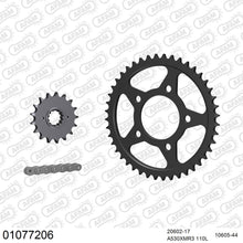 Lade das Bild in den Galerie-Viewer, AFAM Kettensatz 530, X-Ring, 4385kg, HONDA VF 750 F Interceptor D,E,F 1983-1985