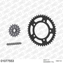 Lade das Bild in den Galerie-Viewer, AFAM Kettensatz 520, X-Ring, 4385kg, HONDA NC 750 XA ABS E,F,G,H,J,K,L 2014-2020