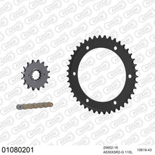 Lade das Bild in den Galerie-Viewer, AFAM Kettensatz 530, X-Ring, golden, 4263kg, HONDA VFR 800 VTEC 6,7,8,9 2006-2009