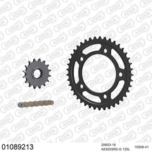 Lade das Bild in den Galerie-Viewer, AFAM Kettensatz 530, X-Ring, golden, 4263kg, HONDA CBF 1000 F A,B,C,D,E,F 2010-2015