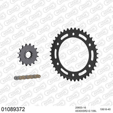 Lade das Bild in den Galerie-Viewer, AFAM Kettensatz 530, X-Ring, golden, 4263kg, HONDA VTR 1000 SP SP2 2,3,4,5,6 2002-2006