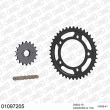 Lade das Bild in den Galerie-Viewer, AFAM Kettensatz 530, X-Ring, golden, 4987kg, HONDA CB 1300 F W,X,Y,1 1998-2001