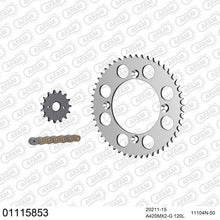 Lade das Bild in den Galerie-Viewer, AFAM Kettensatz 420, golden, 2611kg, Alu, HONDA CRF 150 R 7,8,9,A,B,C,D,E,F,G,H,J,K 2007-2019