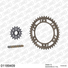 Lade das Bild in den Galerie-Viewer, AFAM Kettensatz 520, X-Ring, golden, 4263kg, Alu, HONDA CBR 1000 RR Fireblade 6,7 2006-2007