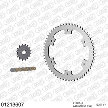 Lade das Bild in den Galerie-Viewer, AFAM Kettensatz 428, X-Ring, golden, 2244kg, YAMAHA DT 125 RE 2004-2007