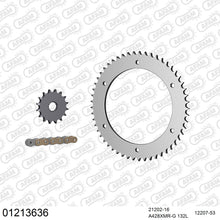 Lade das Bild in den Galerie-Viewer, AFAM Kettensatz 428, X-Ring, golden, 2244kg, YAMAHA TDR 125 1989-1993