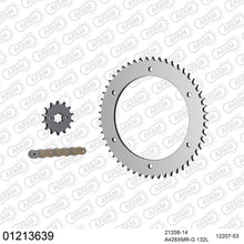 Lade das Bild in den Galerie-Viewer, AFAM Kettensatz 428, X-Ring, golden, 2244kg, YAMAHA WR 125 X Supermoto 2009-2016