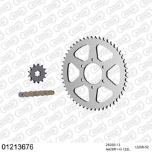 Lade das Bild in den Galerie-Viewer, AFAM Kettensatz 428, golden, 2244kg, YAMAHA TY 125 1976-1989