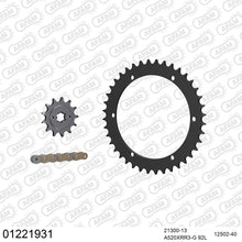 Lade das Bild in den Galerie-Viewer, AFAM Kettensatz 520, X-Ring, golden, 3498kg, YAMAHA YFS 200 Blaster U,W,A,B,D,E,F,G,J,H,K,L,M,N,P,R,S,T,V 1988-2006