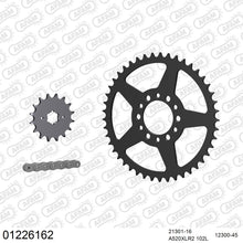 Lade das Bild in den Galerie-Viewer, AFAM Kettensatz 520, X-Ring, 3366kg, YAMAHA SR 250 SE 1981-1984