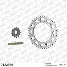Lade das Bild in den Galerie-Viewer, AFAM Kettensatz 520, X-Ring, golden, 3498kg, YAMAHA WR 250 R X,Y,Z,A,B,D,E,F,G 2008-2016