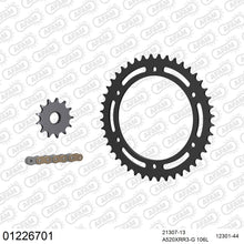 Lade das Bild in den Galerie-Viewer, AFAM Kettensatz 520, X-Ring, golden, 3498kg, YAMAHA TT 250 R L,M,N,P,R,S 1999-2004
