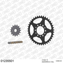 Lade das Bild in den Galerie-Viewer, AFAM Kettensatz 520, X-Ring, golden, 3498kg, YAMAHA XT 350 1985-1998