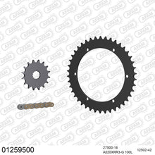 Lade das Bild in den Galerie-Viewer, AFAM Kettensatz 520, X-Ring, golden, 3498kg, YAMAHA XT 500 1976-1989