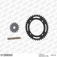 Lade das Bild in den Galerie-Viewer, AFAM Kettensatz 520, X-Ring, golden, 3498kg, YAMAHA XT 550 1982-1983