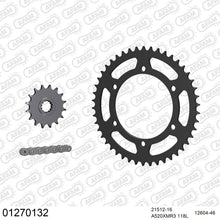 Lade das Bild in den Galerie-Viewer, AFAM Kettensatz 520, X-Ring, 4385kg, YAMAHA XJ 6 N Diversion 2009-2016