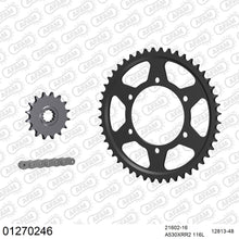 Lade das Bild in den Galerie-Viewer, AFAM Kettensatz 530, X-Ring, 3988kg, YAMAHA YZF 600 R6 2003-2005