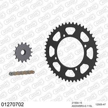 Lade das Bild in den Galerie-Viewer, AFAM Kettensatz 520, X-Ring, golden, 3498kg, YAMAHA TT 600 E 1994-2001