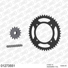 Lade das Bild in den Galerie-Viewer, AFAM Kettensatz 520, X-Ring, 4385kg, YAMAHA XTZ 660 Tenere 1990-1995