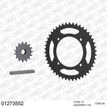 Lade das Bild in den Galerie-Viewer, AFAM Kettensatz 520, X-Ring, 4385kg, YAMAHA XTZ 660 Tenere 1996-2000