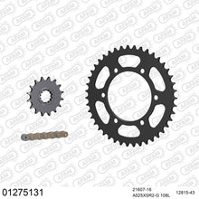Lade das Bild in den Galerie-Viewer, AFAM Kettensatz 525, X-Ring, golden, 4263kg, YAMAHA MT-07 700 2014-2016