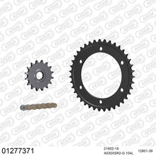 Lade das Bild in den Galerie-Viewer, AFAM Kettensatz 530, X-Ring, golden, 4263kg, YAMAHA YZF 750 SP 1993-1999