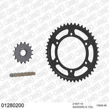 Lade das Bild in den Galerie-Viewer, AFAM Kettensatz 525, X-Ring, golden, 4263kg, YAMAHA FZ 8 S Fazer 2010-2016