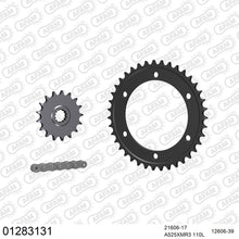 Lade das Bild in den Galerie-Viewer, AFAM Kettensatz 525, X-Ring, 4385kg, YAMAHA TRX 850 1996-1999