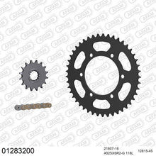 Lade das Bild in den Galerie-Viewer, AFAM Kettensatz 525, X-Ring, golden, 4263kg, YAMAHA Tracer 850 A Tracer GT ABS 2018-2020
