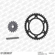 Lade das Bild in den Galerie-Viewer, AFAM Kettensatz 525, X-Ring, 4385kg, YAMAHA TDM 850 1996-1998