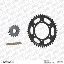 Lade das Bild in den Galerie-Viewer, AFAM Kettensatz 530, X-Ring, golden, 4263kg, YAMAHA FZS 1000 Fazer N,P,R,S,T,V 2001-2006