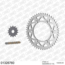 Lade das Bild in den Galerie-Viewer, AFAM Kettensatz 520, X-Ring, golden, 3498kg, Alu, YAMAHA WR 250 Z 2003-2003