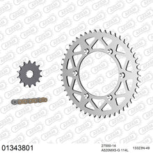 Lade das Bild in den Galerie-Viewer, AFAM Kettensatz 520, golden, 3814kg, Alu, YAMAHA YZ 400 F L 1999-1999