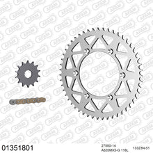 Lade das Bild in den Galerie-Viewer, AFAM Kettensatz 520, golden, 3814kg, Alu, YAMAHA YZ 450 F T 2005-2005