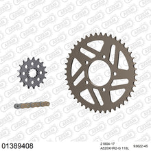 Lade das Bild in den Galerie-Viewer, AFAM Kettensatz 520, X-Ring, golden, 4263kg, Alu, YAMAHA YZF 1000 R1 SP 2006-2006