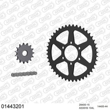 Lade das Bild in den Galerie-Viewer, AFAM Kettensatz 530, 3631kg, SUZUKI GSX 400 E T,X,Z 1980-1982
